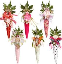 Afbeelding in Gallery-weergave laden, Jewel Embellished Carrots Set of 6 Multicolour 27 cm