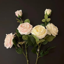 Afbeelding in Gallery-weergave laden, Rozentak wit/roze (per stuk)
