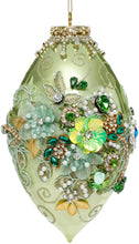 Afbeelding in Gallery-weergave laden, Glass King’s Jewel Finial Ornament Green 20.5 cm

