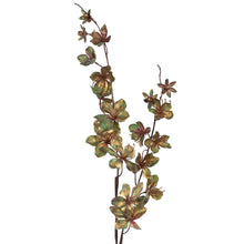 Afbeelding in Gallery-weergave laden, Metallic Apple Blossom Flower Stem Gold Green 96 cm
