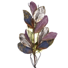 Afbeelding in Gallery-weergave laden, Metallic Tins Magn Leaf Twig Stem Pink Green 96 cm

