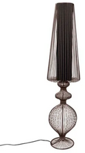 Afbeelding in Gallery-weergave laden, Floor lamp oriental metallic brown
